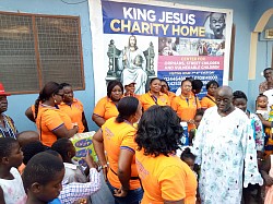 Women's fellowship donates